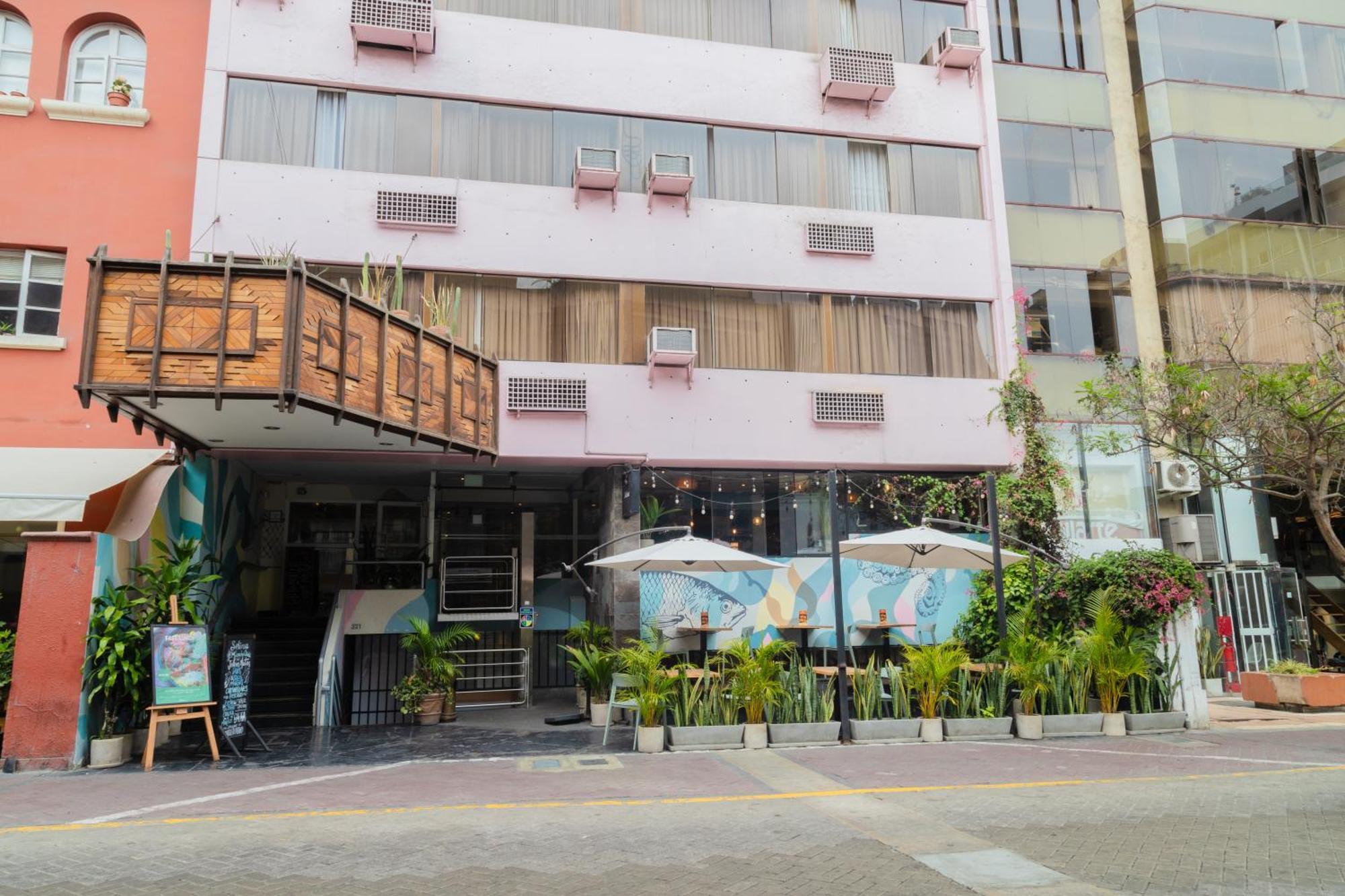 Socialtel Posada Miraflores Lima Exteriér fotografie